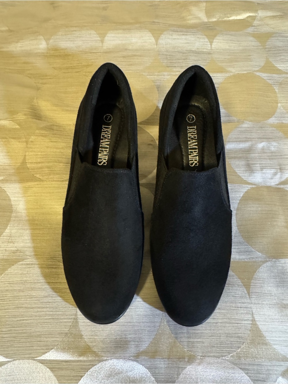 Dream Pairs Black Women’s Slip-On Heeled Loafers